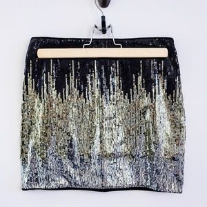 H&M Sequin Mini Skirt